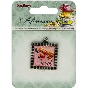 Zawieszka Charms ScrapBerry's Afternoon Tea 1